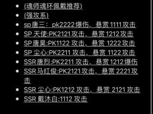 斗罗大陆白鹤PVP魂环搭配攻略：实战策略与最佳配置揭秘