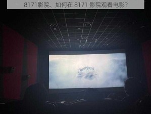 8171影院、如何在 8171 影院观看电影？