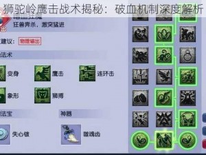 狮驼岭鹰击战术揭秘：破血机制深度解析