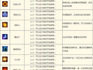 我叫MT4：法师技能全面解析与副本攻略指南