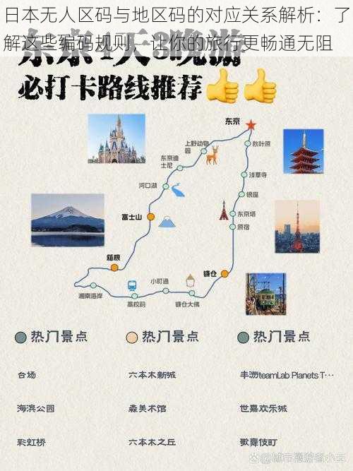 日本无人区码与地区码的对应关系解析：了解这些编码规则，让你的旅行更畅通无阻