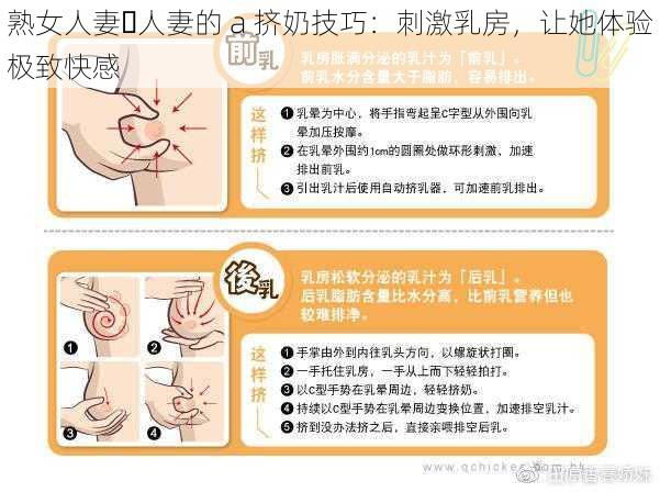 熟女人妻・人妻的 a 挤奶技巧：刺激乳房，让她体验极致快感