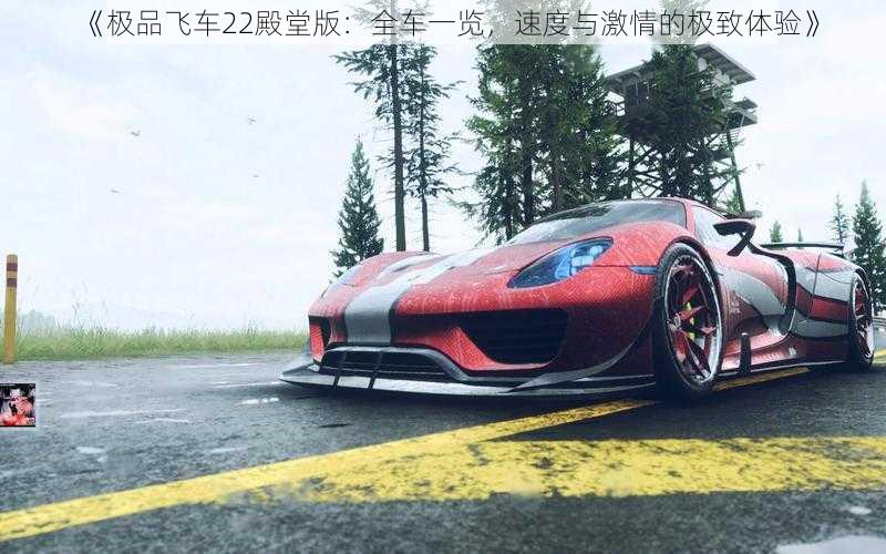 《极品飞车22殿堂版：全车一览，速度与激情的极致体验》