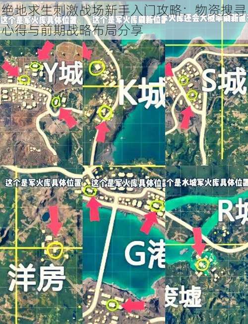 绝地求生刺激战场新手入门攻略：物资搜寻心得与前期战略布局分享