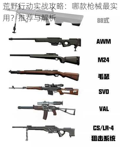 荒野行动实战攻略：哪款枪械最实用？推荐与解析