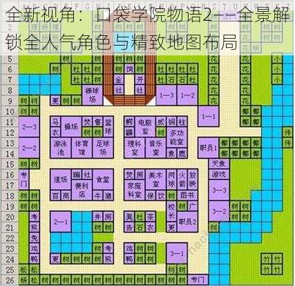 全新视角：口袋学院物语2——全景解锁全人气角色与精致地图布局