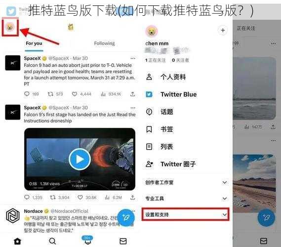 推特蓝鸟版下载(如何下载推特蓝鸟版？)