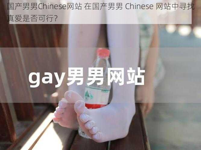 国产男男Chinese网站 在国产男男 Chinese 网站中寻找真爱是否可行？