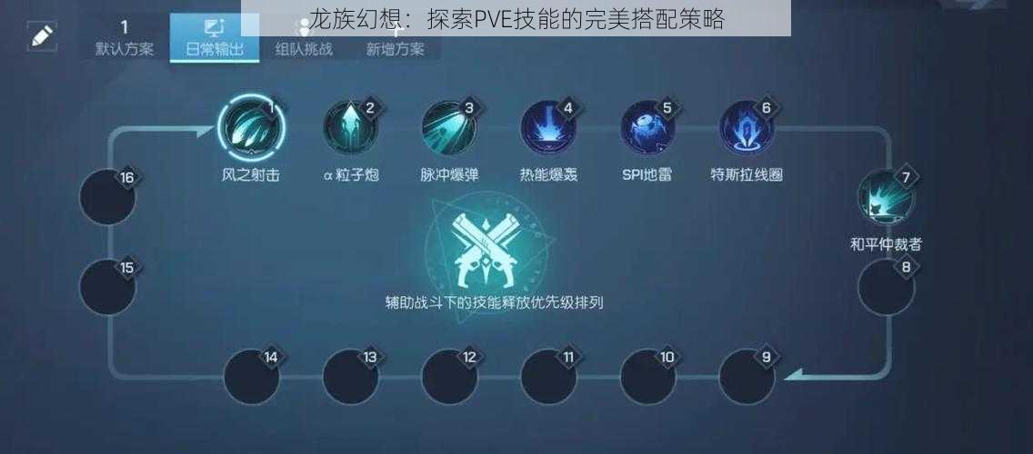 龙族幻想：探索PVE技能的完美搭配策略