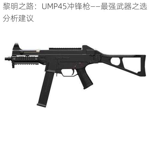 黎明之路：UMP45冲锋枪——最强武器之选分析建议