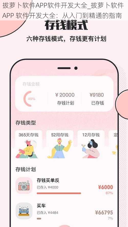 拔萝卜软件APP软件开发大全_拔萝卜软件 APP 软件开发大全：从入门到精通的指南