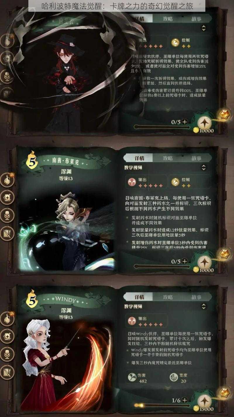 哈利波特魔法觉醒：卡牌之力的奇幻觉醒之旅