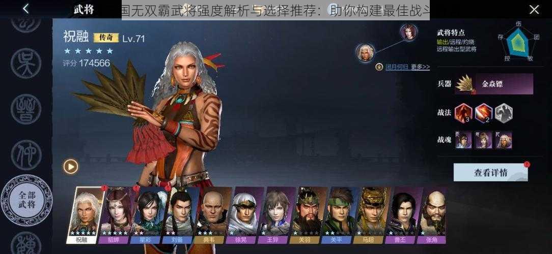 真三国无双霸武将强度解析与选择推荐：助你构建最佳战斗阵容